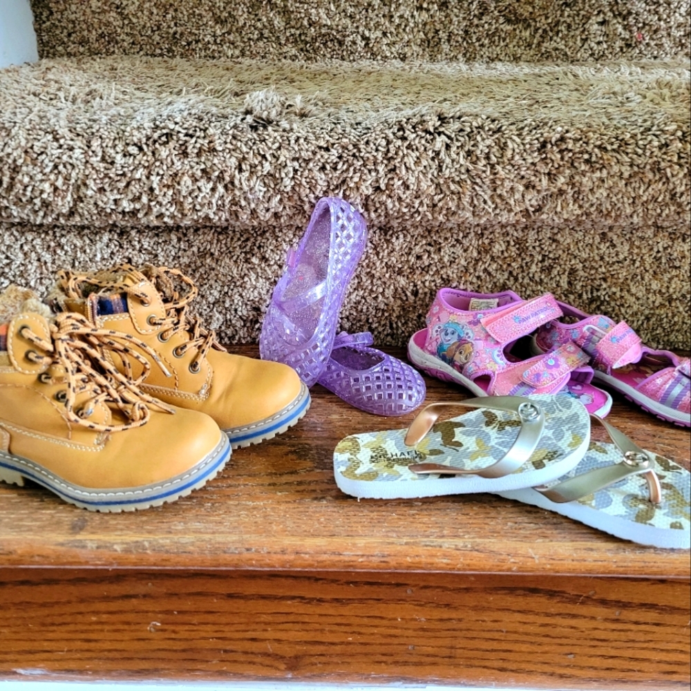 Toddler Girl Shoe Lot Size 9